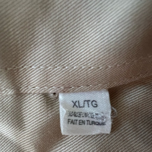 Jack Victor Men's Tencel Button Up Shirt Tan XL NEW 922 - Picture 3 of 5